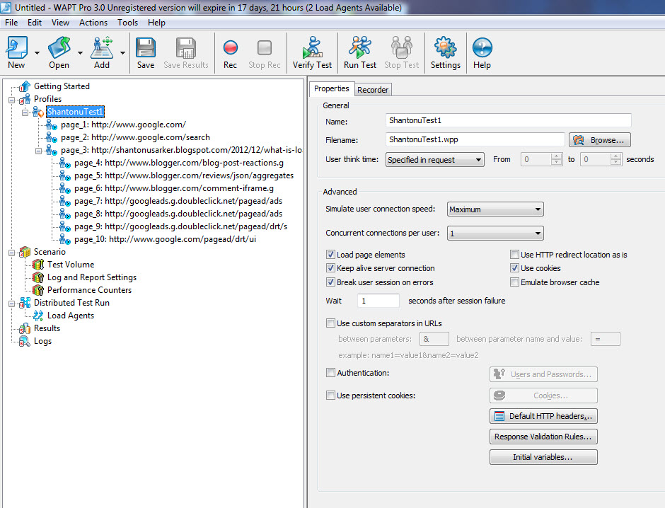 Profile Properties